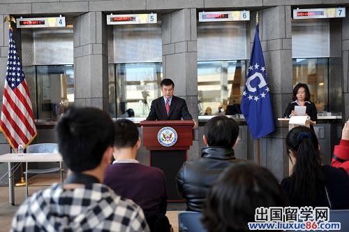 中国赴美签证申请数量比去年同期增长34%