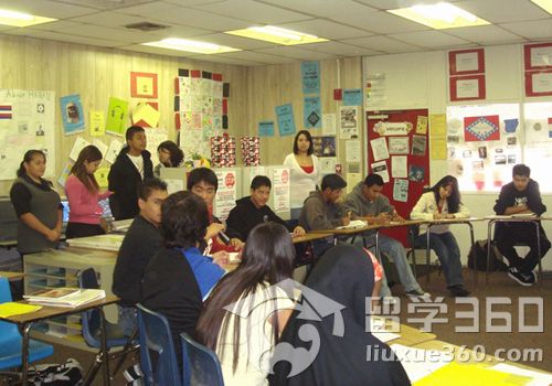 美国留学 走进截然不同的美国高中课堂