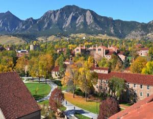 科罗拉多大学波尔得分校院校风景