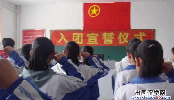 初中入团志愿书100字优秀范文