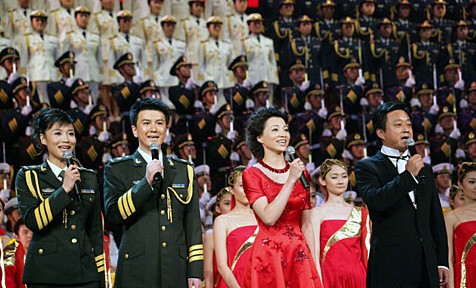 建军87周年晚会主持词