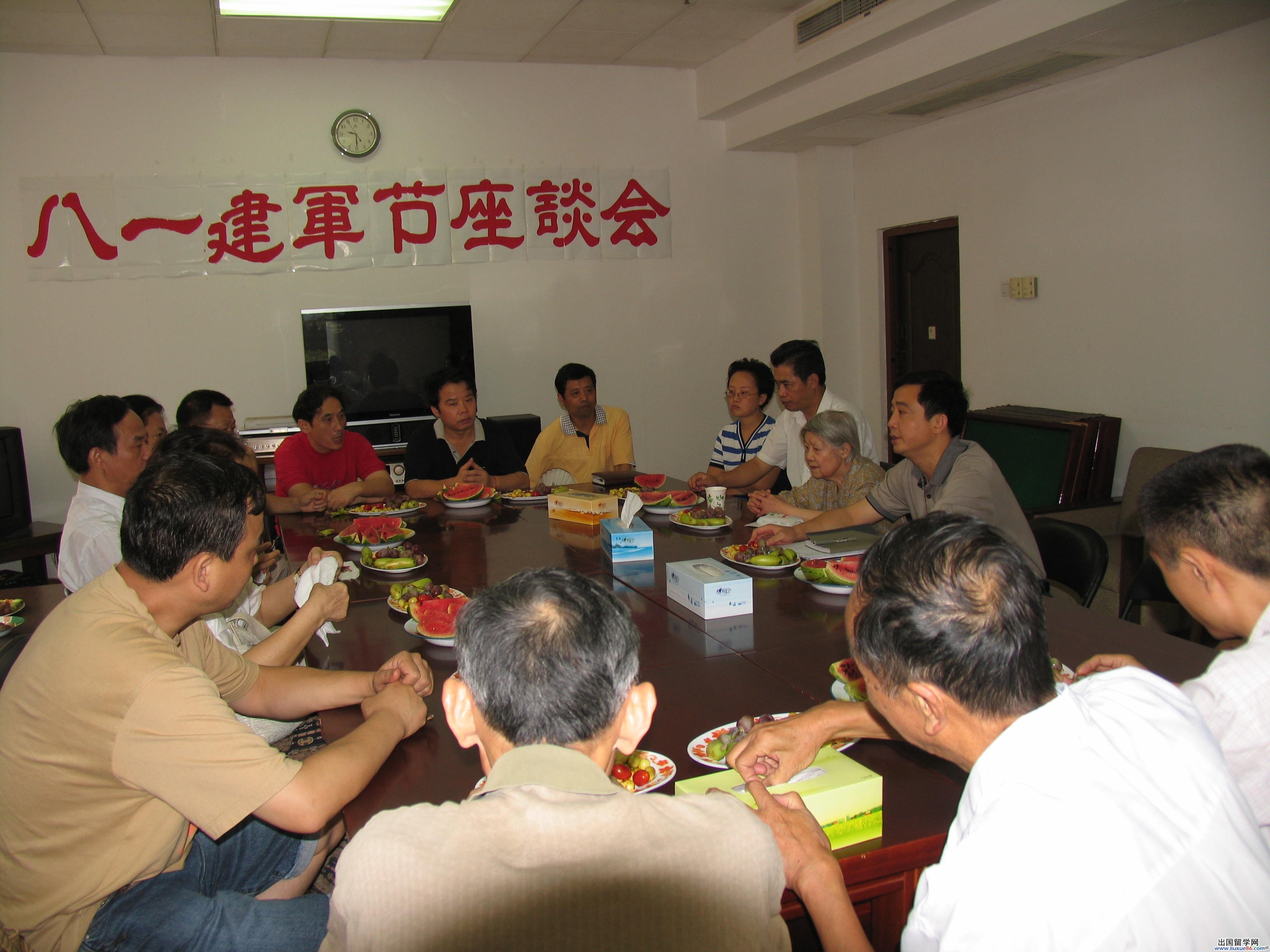 八一建军节座谈会领导发言稿