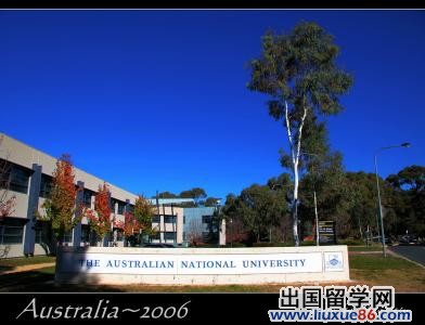 澳洲国立大学校园风景