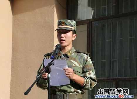 教官军训发言稿