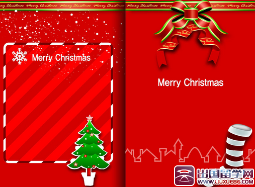 圣诞节卡片素材