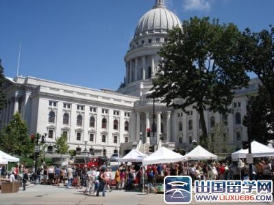 威斯康星大学麦迪逊分校校园风景