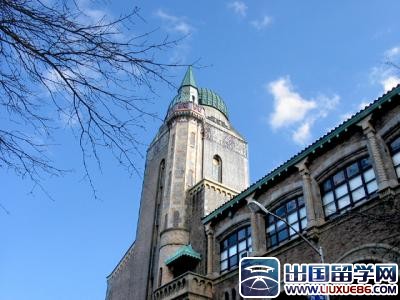 叶史瓦大学校园风景