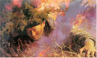 读我的战友邱少云有感600字