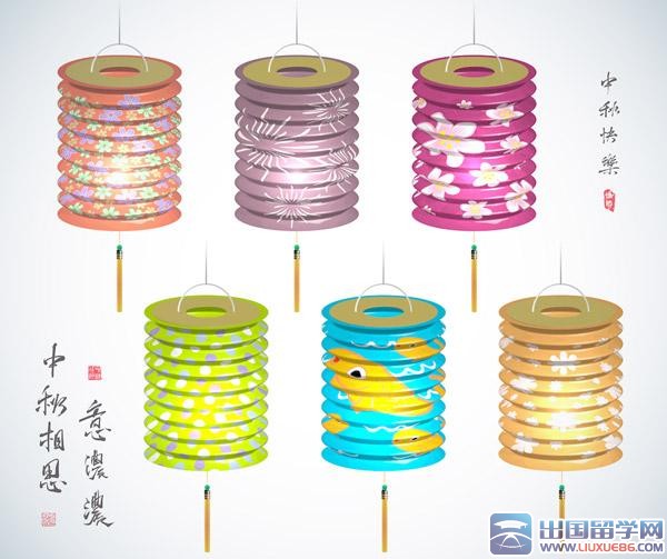 中秋节灯笼图片