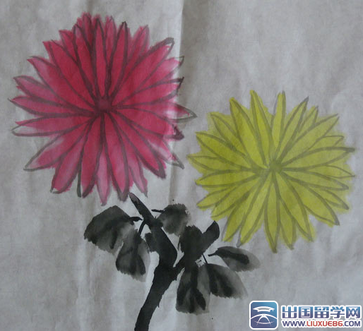 关于重阳节的画