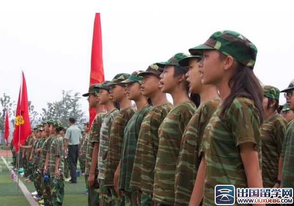 高中生军训自我鉴定