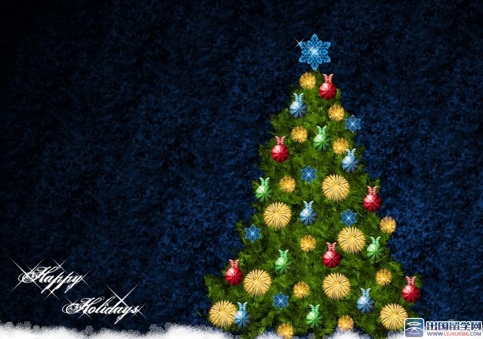 圣诞树的由来 英文