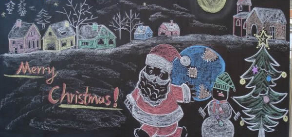 圣诞节黑板报内容大全