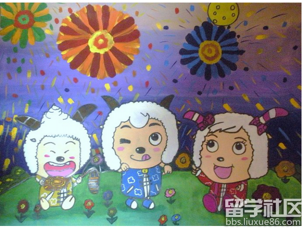 六一儿童节主题画