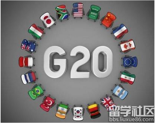 2016年G20峰会哪20个参会国家