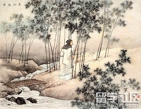 二十四孝图之十七:哭竹生笋