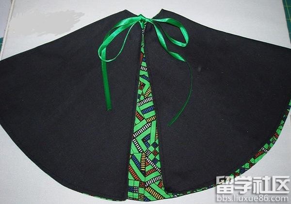 万圣节斗篷的做法大全