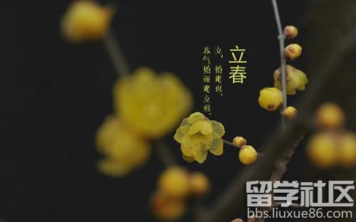 2018年立春微信祝福语