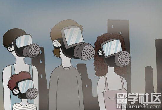 有关雾霾天气的作文
