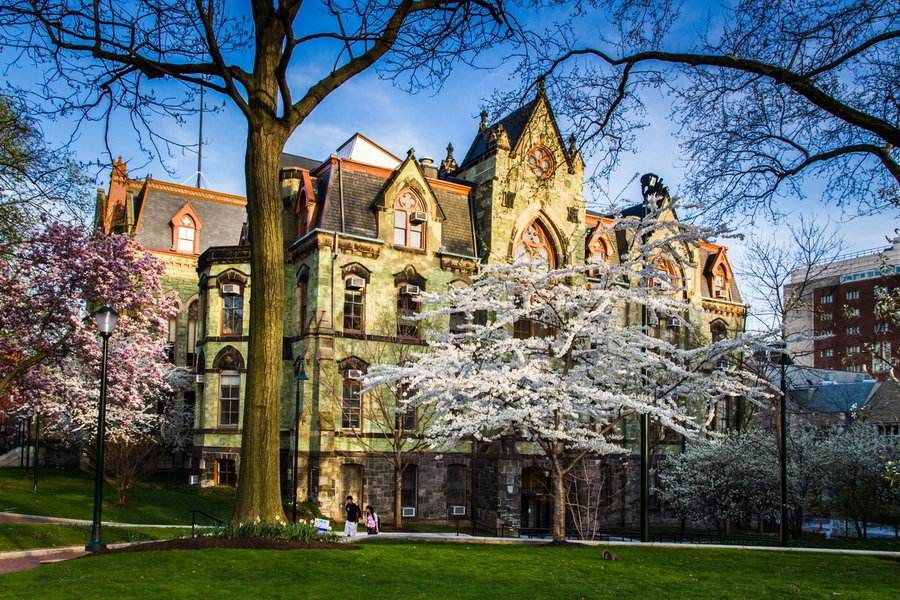 美国留学 宾夕法尼亚大学留学成本和财政支持