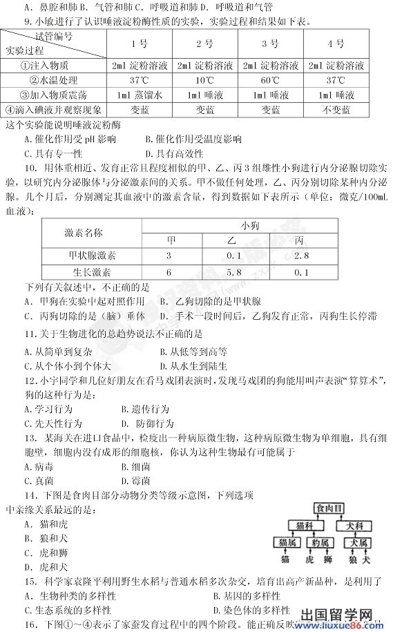 2012中考试题