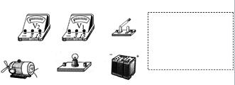 用电压表测电压作图题