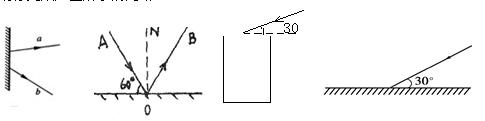 光的反射作图题