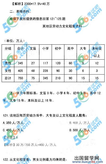 2013年江西招警考试行测真题及答案解析