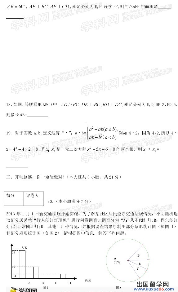 2013临沂中考数学 试题