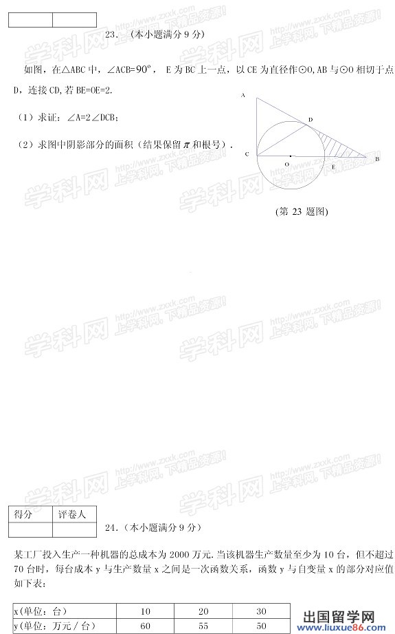 2013临沂中考数学 试题