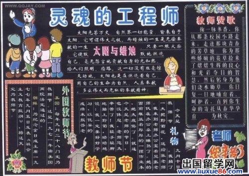 手抄报版面设计图