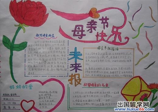 感恩节手抄报图片