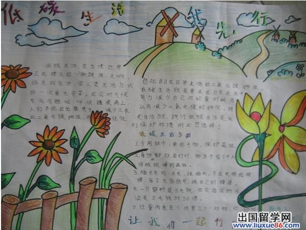 环保手抄报
