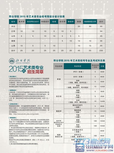 邢台学院2015年艺术类招生简章2.jpg