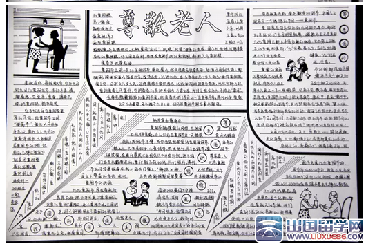 重阳节手抄报图片