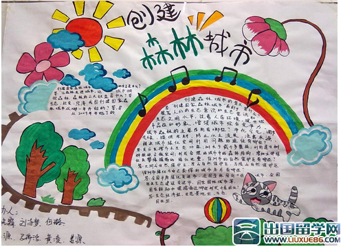创建文明城市手抄报