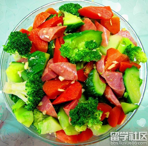 高考食谱：凉拌西兰花