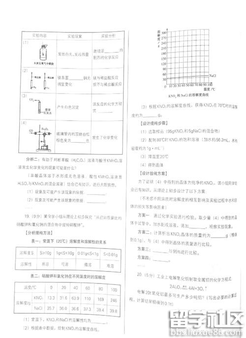 2016辽宁沈阳中考理综试题