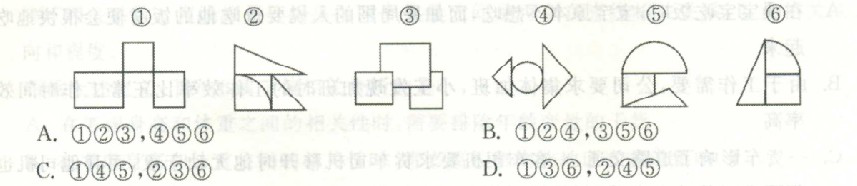 2019年公务员考试行测模拟试题：图形推理（六）