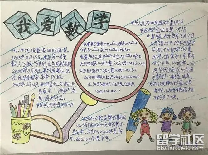 三年级数学手抄报简单又漂亮（3）.jpg