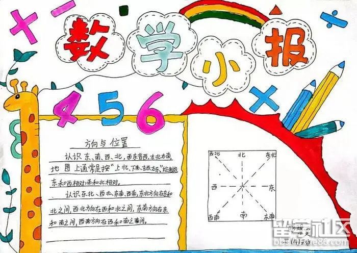 三年级数学手抄报简单又漂亮（1）.jpg